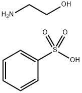 benzenesulphonic acid, compound with 2-aminoethanol (1:1)