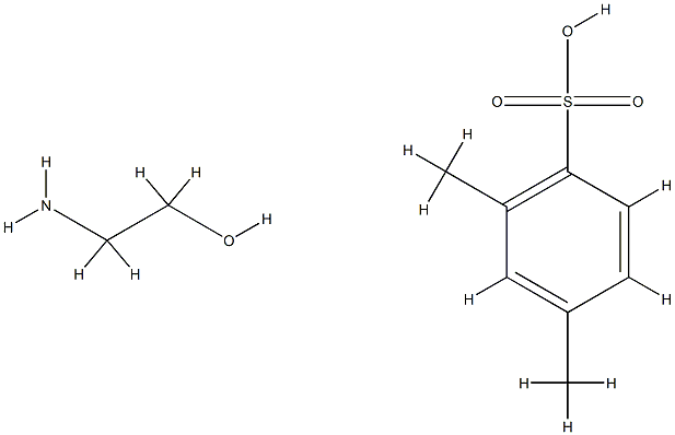 4,-dimethylbenzenesulphonic acid, compound with 2-aminoethanol (1:1)