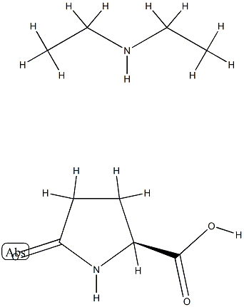 5-oxo-L-proline, compound with diethylamine (1:1)