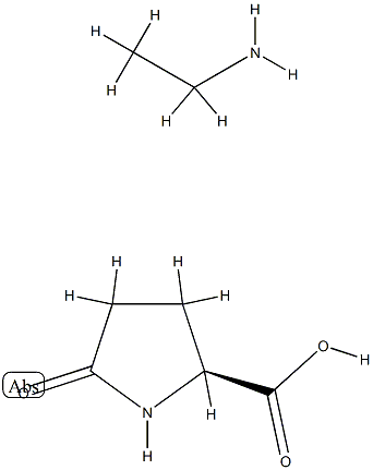 5-oxo-L-proline, compound with ethylamine (1:1)