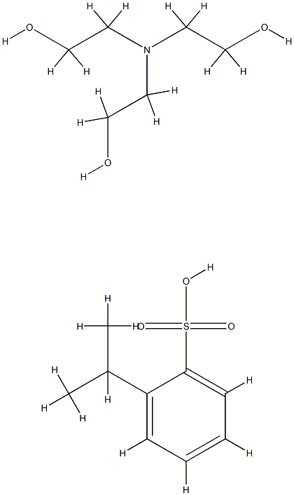 cumenesulphonic acid, compound with 2,2',2''-nitrilotriethanol (1:1)