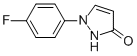 1,2-DIHYDRO-1-(4-FLUOROPHENYL)-3H-PYRAZOL-3-ONE