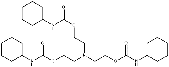 Carbamic acid, cyclohexyl-, nitrilotri-2,1-ethanediyl ester