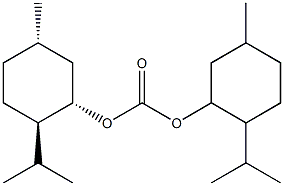 Carbonic acid bis[(1S)-5α-methyl-2β-(1-methylethyl)cyclohexan-1α-yl] ester