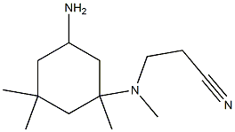 5-amino-1,3,3-trimethylcyclohexanemethylamine, N-(2-cyanoethyl) derivative