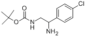 [2-氨基-2-(4-氯-苯基)-乙基]-氨基甲酸叔丁酯盐酸盐