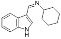 N-(1H-indol-3-ylmethylene)cyclohexylamine