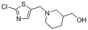 [1-(2-Chloro-thiazol-5-ylMethyl)-piperidin-3-yl]-Methanol, 98+% C10H15ClN2OS, MW: 246.76