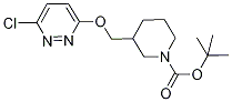 3-(6-Chloro-pyridazin-3-yloxyMethyl)-piperidine-1-carboxylic acid tert-butyl ester, 98+% C15H22ClN3O3, MW: 327.81