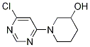 1-(6-氯-4-嘧啶基)-3-哌啶醇