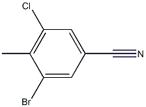 3-溴-4-甲基-5-氯苯腈