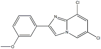 6,8-Dichloro-2-(3-Methoxyphenyl)iMidazo[1,2-a]pyridine