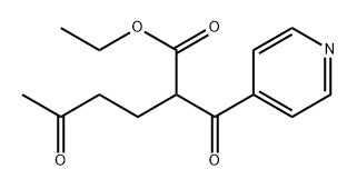 ethyl (±)-beta-oxo-alpha-(3-oxobutyl)-4-pyridylpropionate