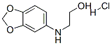 2-(1,3-benzodioxol-5-ylamino)ethanol hydrochloride