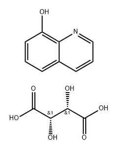 8-hydroxyquinolinium hydrogen (R*,R*)-(±)-tartrate