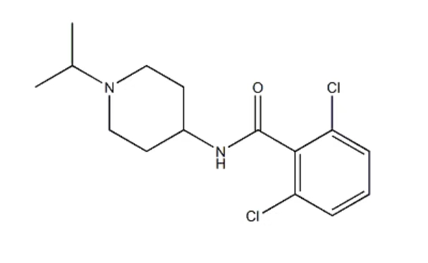 2,6-dichloro-N-(1-isopropyl-4-piperidinyl benzamide