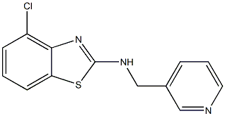 4-CHLORO-N-(PYRIDIN-3-YLMETHYL)-1,3-BENZOTHIAZOL-2-AMINE