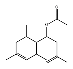 2,4,6-trimethyl-alpha-(2-methylallyl)cyclohex-3-ene-1-methyl acetate