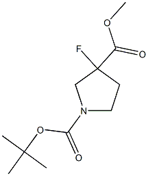 Methyl 1-Boc-3-fluoropyrrolidine-3-carboxylate