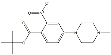 tert-butyl 4-(4-methylpiperazin-1-yl)-2-nitrobenzoate