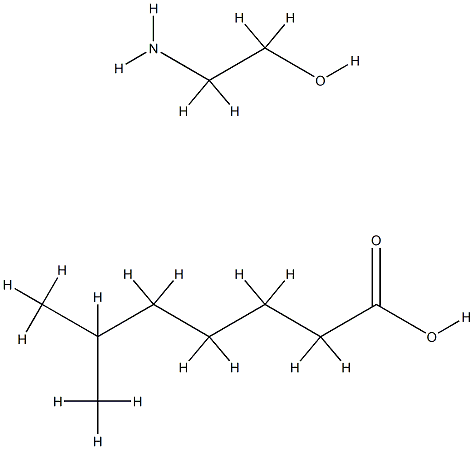 isooctanoic acid, compound with 2-aminoethanol (1:1)