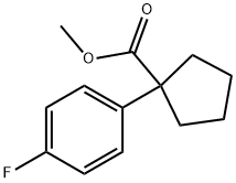 Cyclopentanecarboxylic acid, 1-(4-fluorophenyl)-, methyl ester