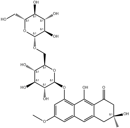 Torosachrysone 8-O-beta-gentiobioside