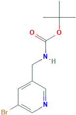 3-(N-Boc-aminomethyl)-5-bromopyridine