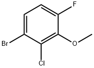 1-bromo-2-chloro-4-fluoro-3-methoxybenzene