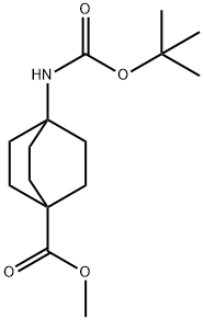 4-{[(叔丁氧基)羰基]氨基}双环[2.2.2]辛烷-1-羧酸甲酯