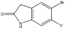 5‐bromo‐6‐fluoro‐2,3‐dihydro‐1H‐indol‐2‐one