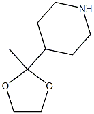 4-(2-METHYL-1,3-DIOXOLAN-2-YL)PIPERIDINE