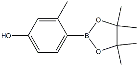 3-甲基-4-(4,4,5,5-四甲基-1,3,2-二氧杂环戊硼烷-2-基)苯酚