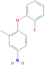 4-(2-Fluorophenoxy)-3-methylaniline