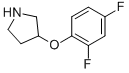 3-(2,4-DIFLUOROPHENOXY)PYRROLIDINE