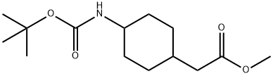 Methyl 2-[4-(Boc-amino)cyclohexyl]acetate