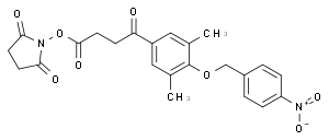 4-[3,5-二甲基-4-(4-硝基苄氧基)苯基]-4-氧代丁酸琥珀酰亚胺酯