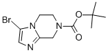 叔-丁基 3-溴-5H,6H,7H,8H-咪唑并[1,2-A]吡嗪-7-甲酸基酯