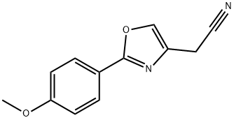 2-[2-(4-methoxyphenyl)-1,3-oxazol-4-yl]acetonitrile