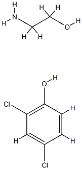 2,4-dichlorophenol, compound with 2-aminoethanol (1:1)