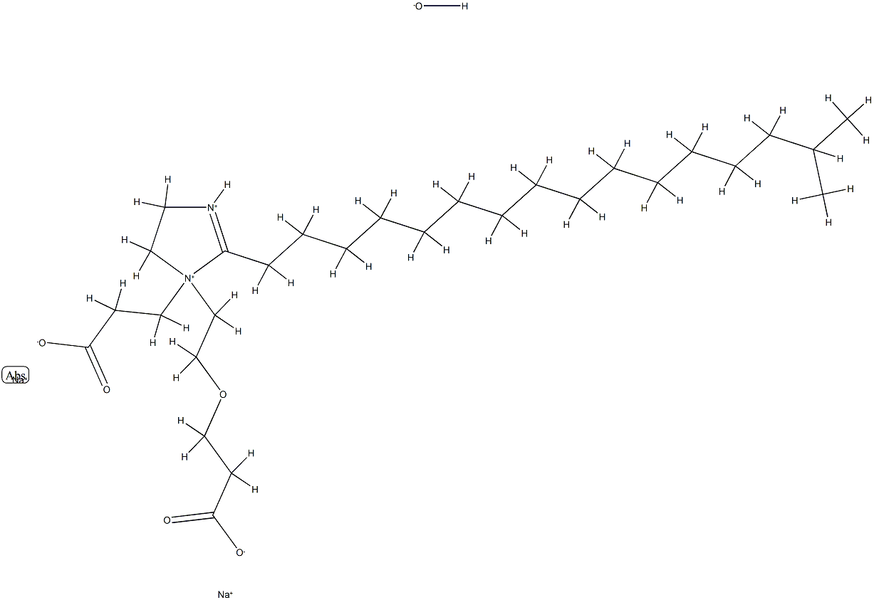 3-[1-[2-(2-carboxylatoethoxy)ethyl]-2-(15-methylhexadecyl)-4,5-dihydroimidazole-1,3-diium-1-yl]propanoate