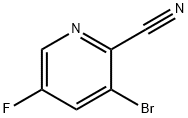 2-Pyridinecarbonitrile, 3-bromo-5-fluoro-