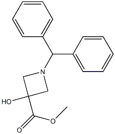 methyl 1-(diphenylmethyl)-3-hydroxyazetidine-3-carboxylate