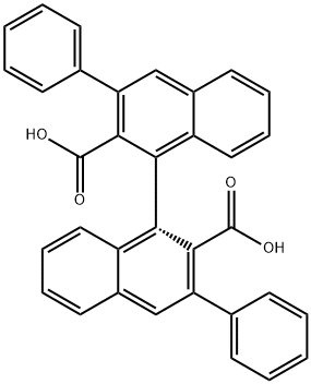 (1R)-3,3'-diphenyl-[1,1'-Binaphthalene]-2,2'-dicarboxylic acid