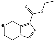 Imidazo[1,5-a]pyrazine-1-carboxylic acid, 5,6,7,8-tetrahydro-, ethyl ester