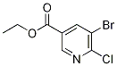 3-Pyridinecarboxylic acid, 5-broMo-6-chloro-, ethyl ester