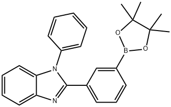 1-Phenyl-2-[3-(4,4,5,5-tetramethyl-1,3,2-dioxaborolan-2-yl)phenyl]-1H-benzimidazole