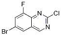 Quinazoline, 6-bromo-2-chloro-8-fluoro-