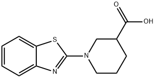 1-(1,3-苯并噻唑-2-基)哌啶-3-羧酸