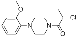 1-(2-CHLOROPROPIONYL)-4-(2-METHOXYPHENYL)PIPERAZINE